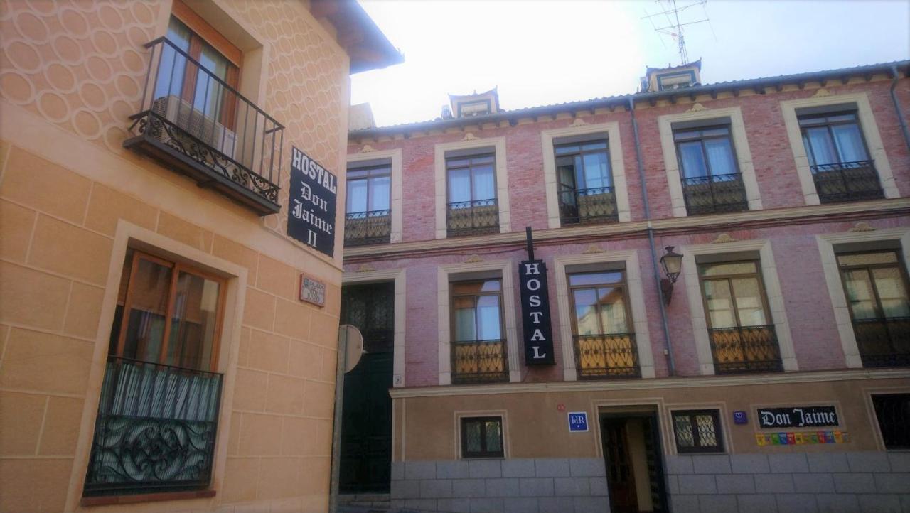 Hostal Don Jaime II Ségovie Extérieur photo