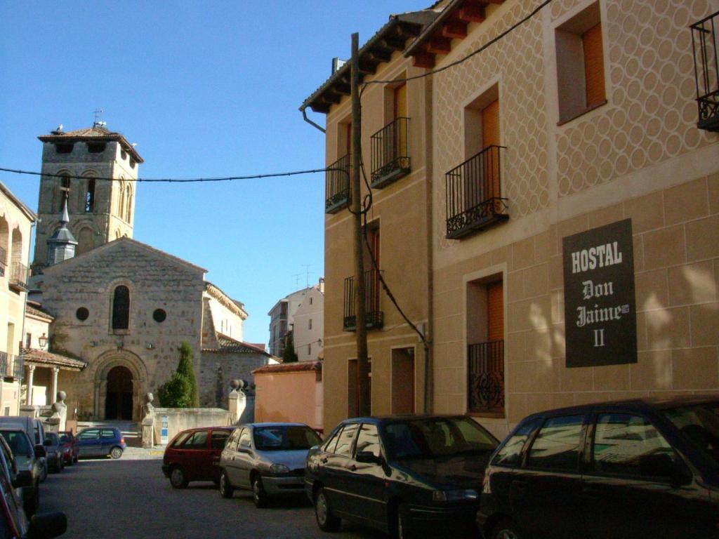 Hostal Don Jaime II Ségovie Extérieur photo
