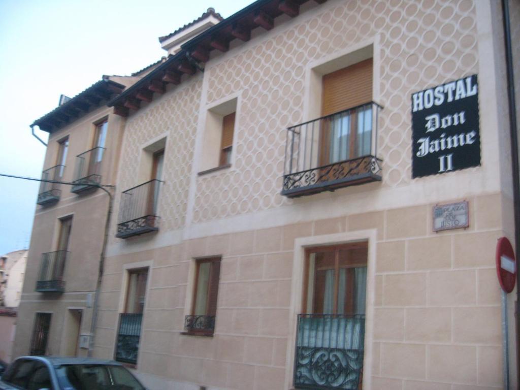 Hostal Don Jaime II Ségovie Extérieur photo